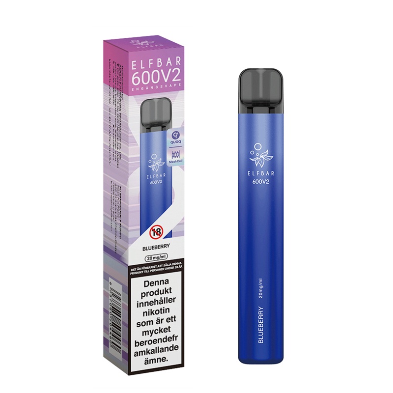 Elfbar V2 Mesh 20mg - Blueberry 