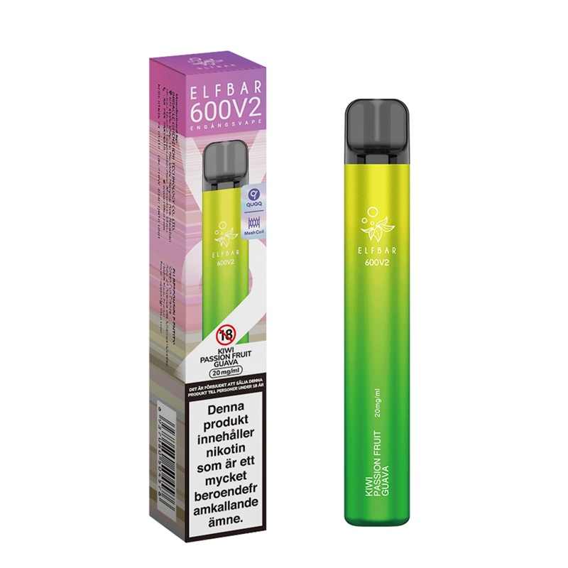 Elfbar V2 Mesh 20mg - Kiwi Passion Fruit Guava