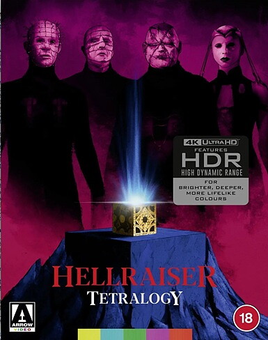 Hellraiser Tetralogy (BLU-RAY 4K ULTRA HD)