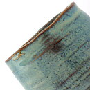 Isak Isaksson (2000s) Unique Chawan Bowl with Green Glaze 11 cm #44