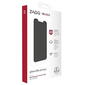 InvisibleShield Glass Elite Privacy Edge Skärmskydd för iPhone 14/13/13 Pro
