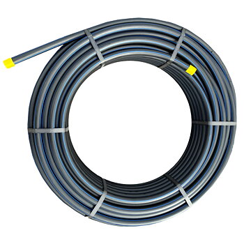 PE Slang 16/2,0X100m KZ blå stripe SDR11 PN16 PE100RC