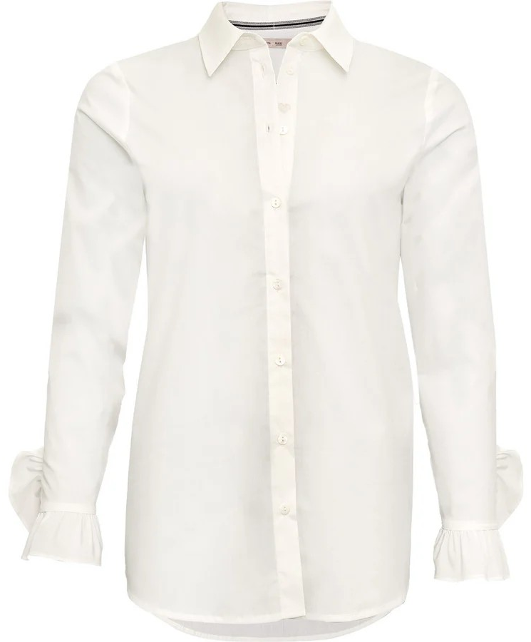 Bina Shirt - Whisper White - CostaMani