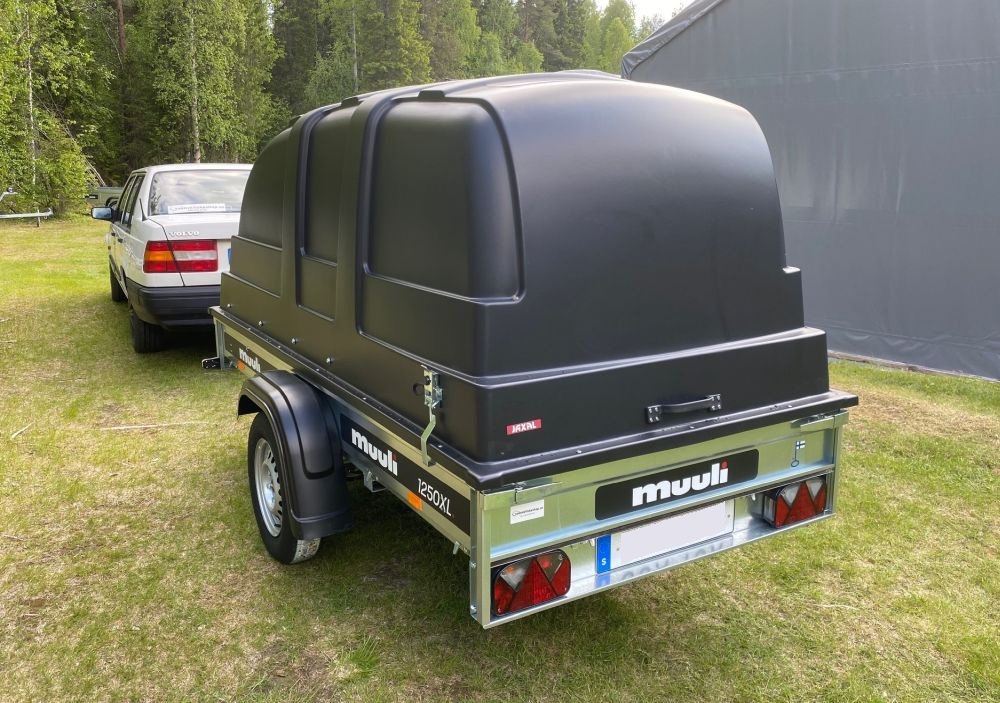 Kåpsläp Muuli 1250XL + Jaxal 100cm (EU-Trailer/80 Km/h) - 4