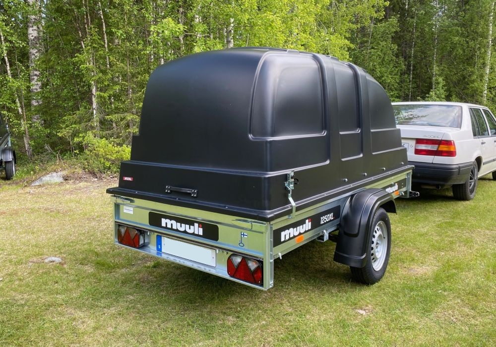 Kåpsläp Muuli 1250XL + Jaxal 100cm (EU-Trailer/80 Km/h) - 2