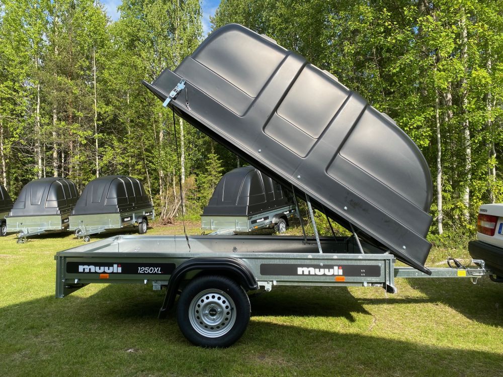 Kåpsläp Muuli 1250XL + Jaxal 100cm (EU-Trailer/80 Km/h) - 7