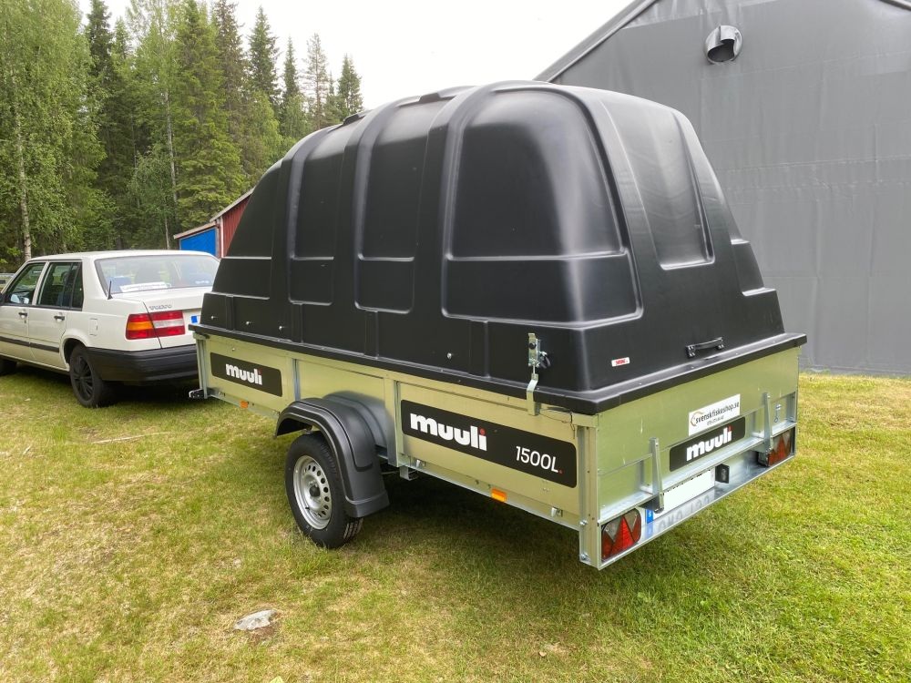 Kåpsläp Muuli 1500L + Jaxal 125cm (EU-Trailer/80 Km/h) - 4