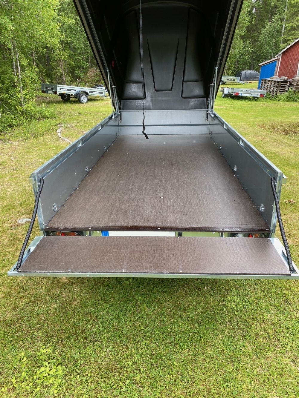 Kåpsläp Muuli 1500L + Jaxal 125cm (EU-Trailer/80 Km/h) - 10