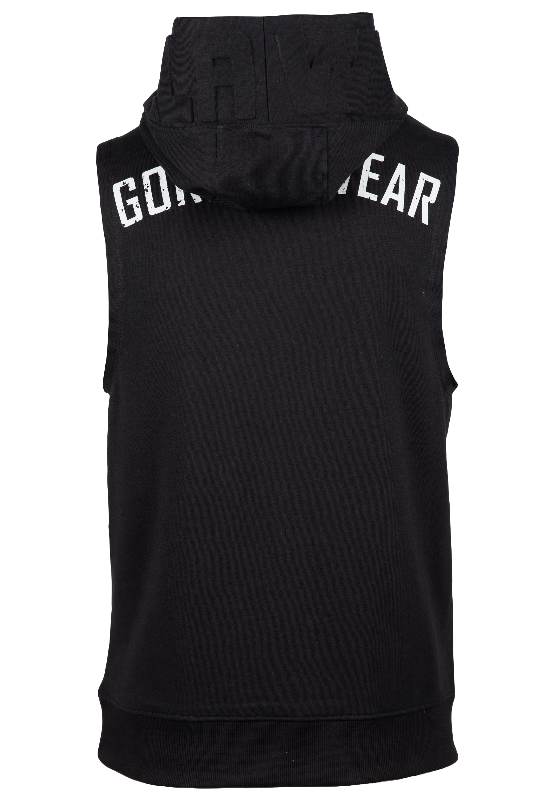 Marshall Sleeveless Hoodie, black - 2