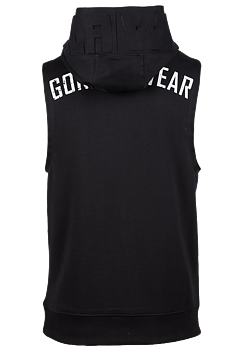 Marshall Sleeveless Hoodie, black