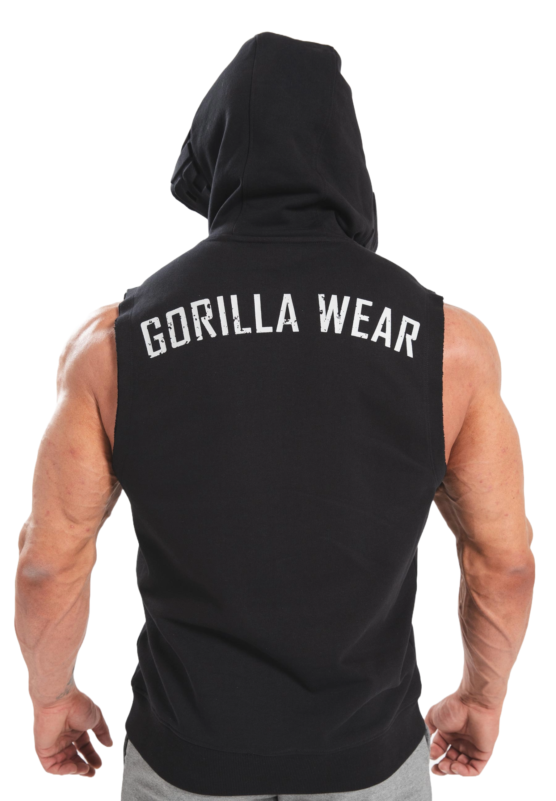 Marshall Sleeveless Hoodie, black - 5