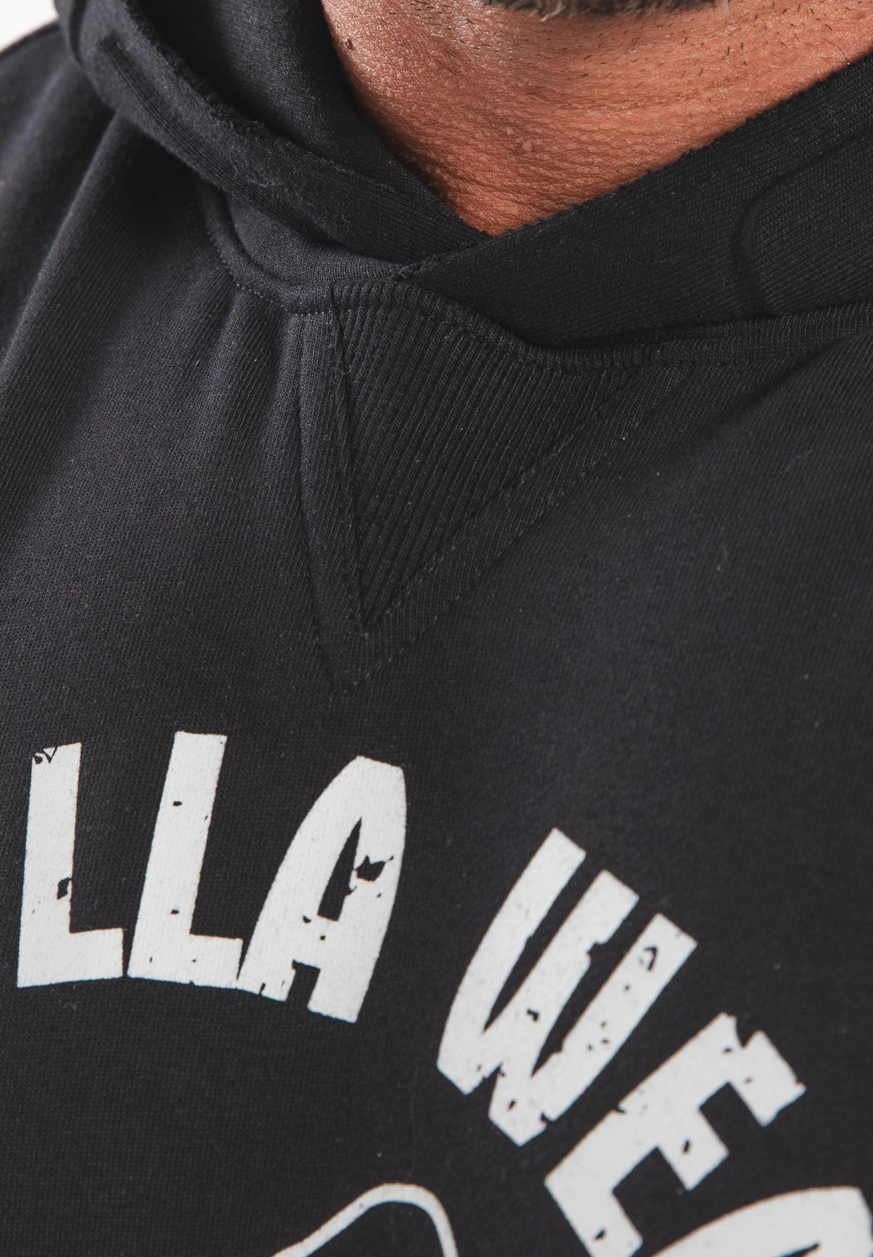 Marshall Sleeveless Hoodie, black - 8
