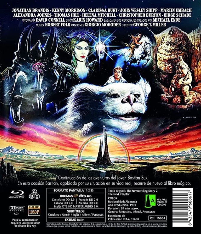 Neverending Story II - the Next Chapter (ej svensk text) (Blu-ray) - 2