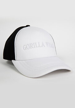 Sharon Ponytail Cap, white/black