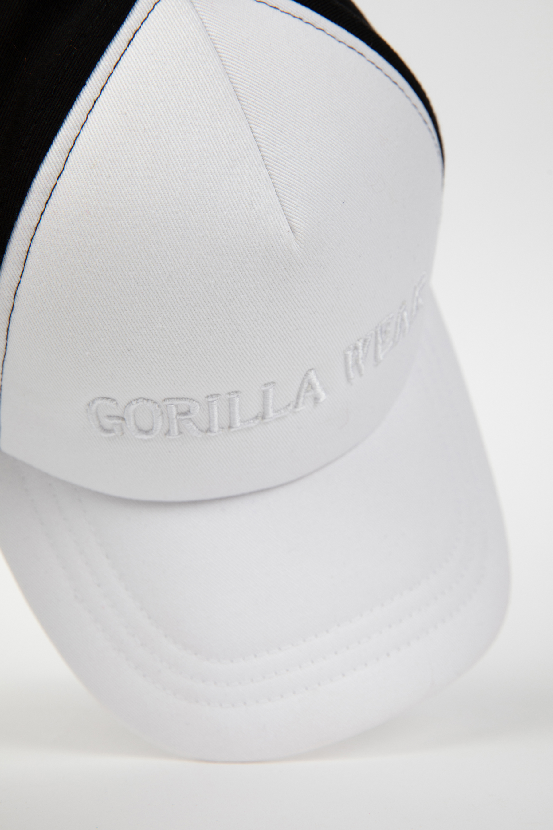 Sharon Ponytail Cap, white/black - 3