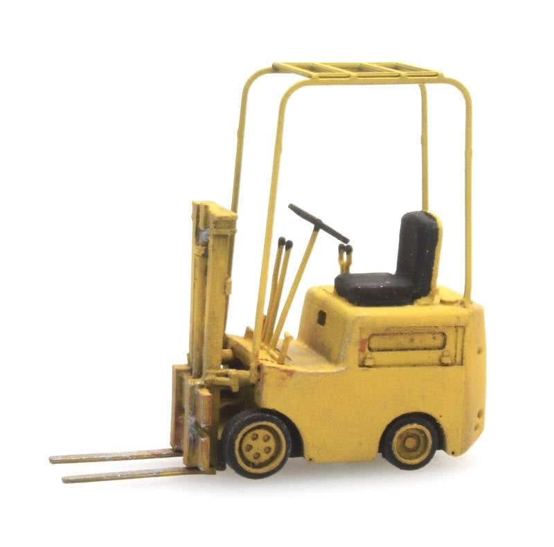 Gaffeltruck, gul