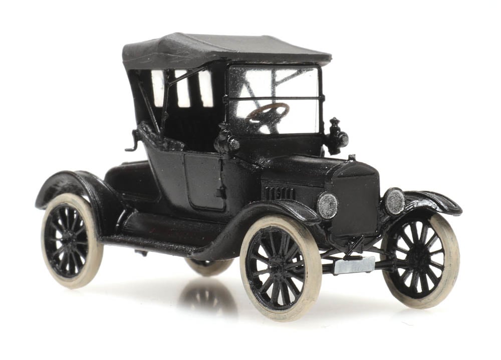 T-Ford Runabout hood up