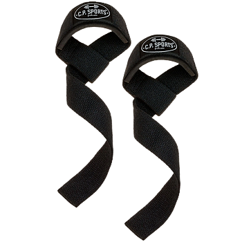 Padded Lifting Straps, black