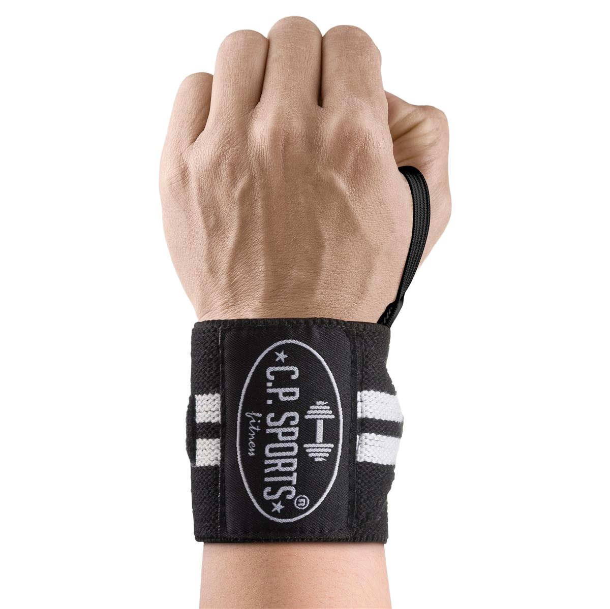 Wrist Wraps 30 cm, black/white - 2