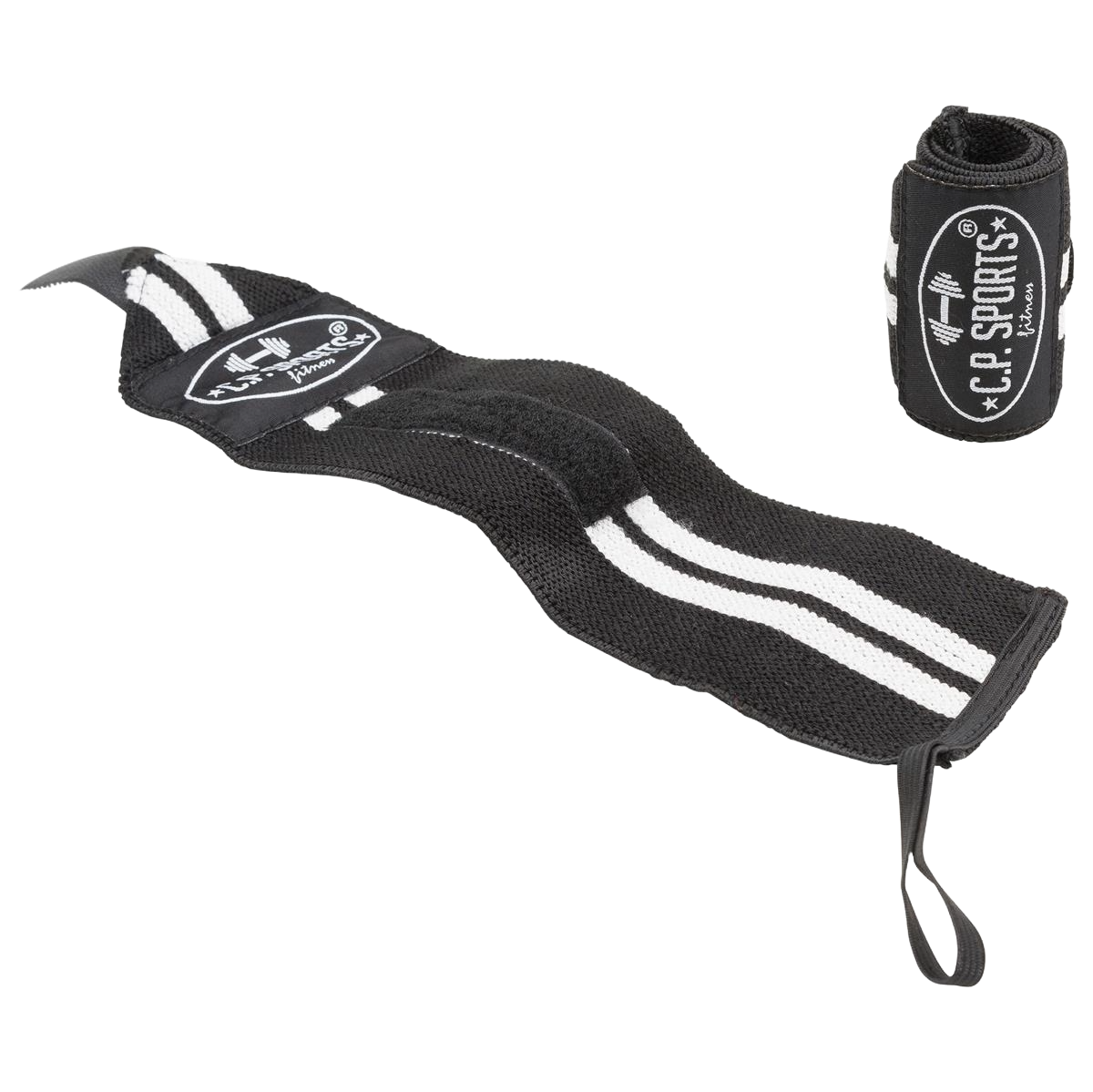 Wrist Wraps 30 cm, black/white