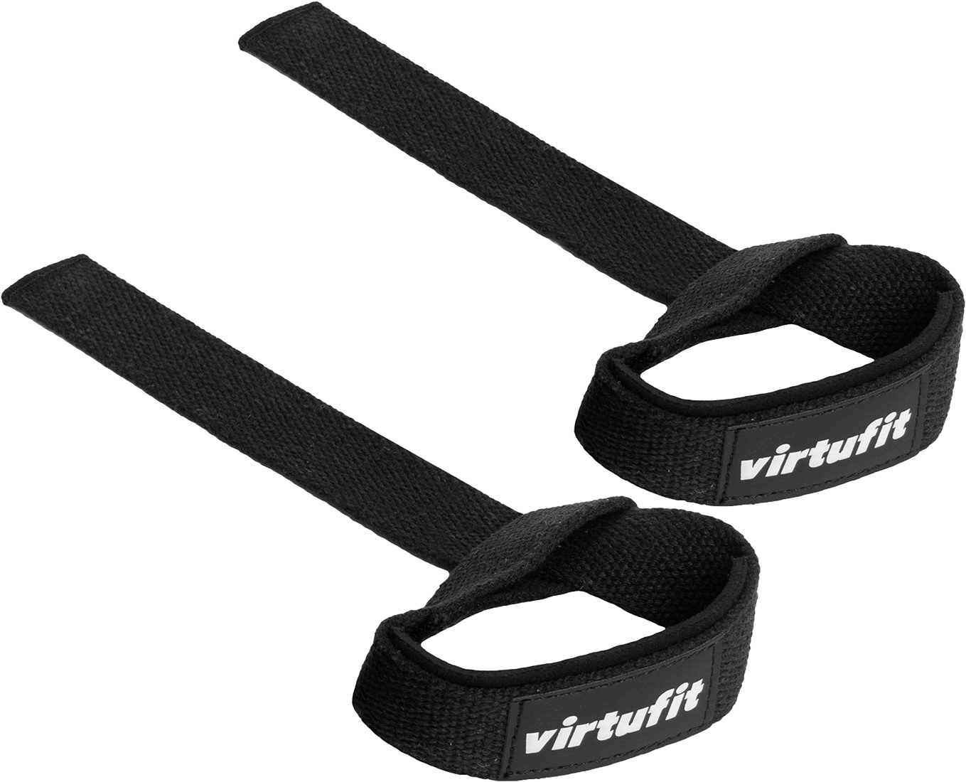 VirtuFit Padded Lifting Straps, black