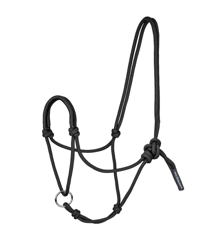 Rope halter Waldhausen with movable ring  - 2