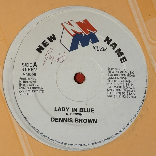 Dennis Brown – Lady In Blue