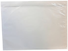 Pakkeseddelkonvolut C6, 165x122mm uden tryk 1000stk/pk