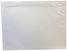 Pakkeseddelkonvolut C6, 165x122mm uden tryk 1000stk/pk