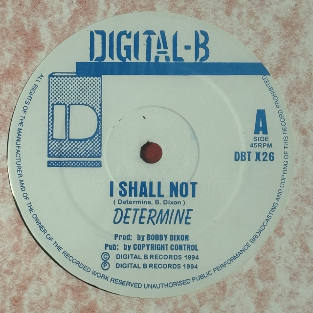 Determine – I Shall Not/Joy In Mi Heart