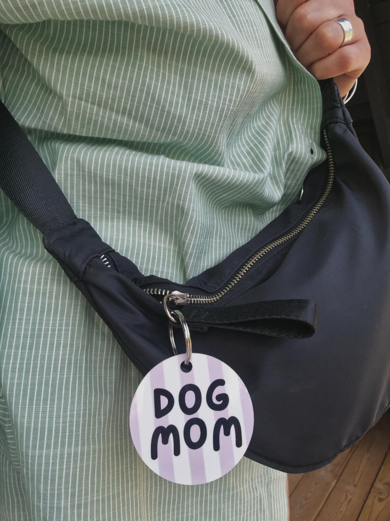 Nyckelring  "Dog mom" - 3