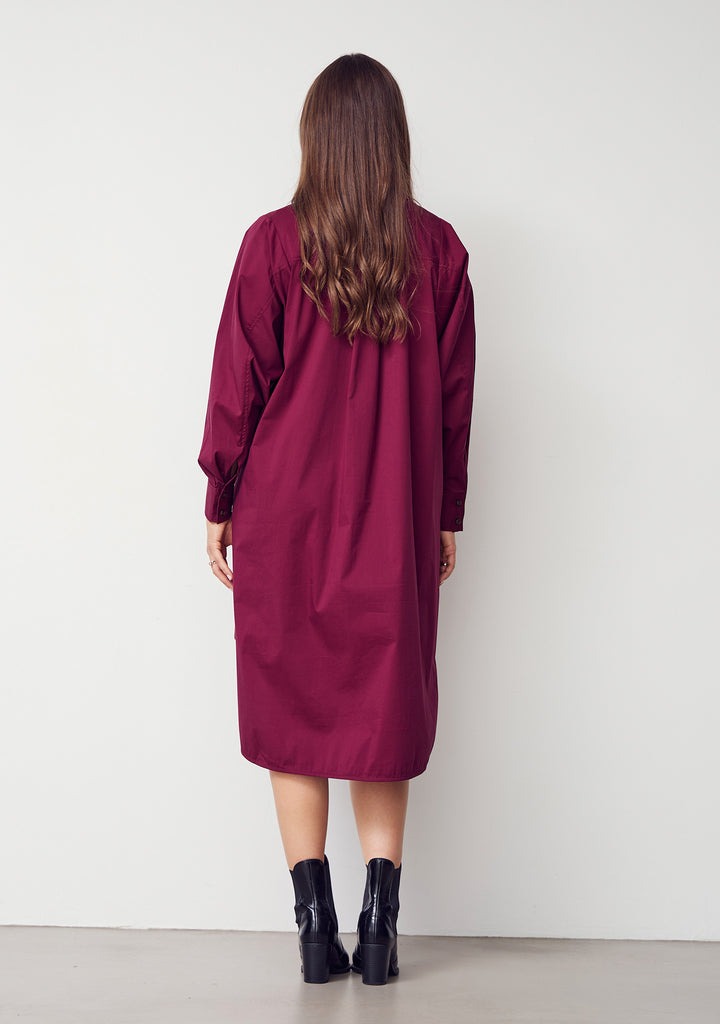 Sigga Dress - Wine - Isay 