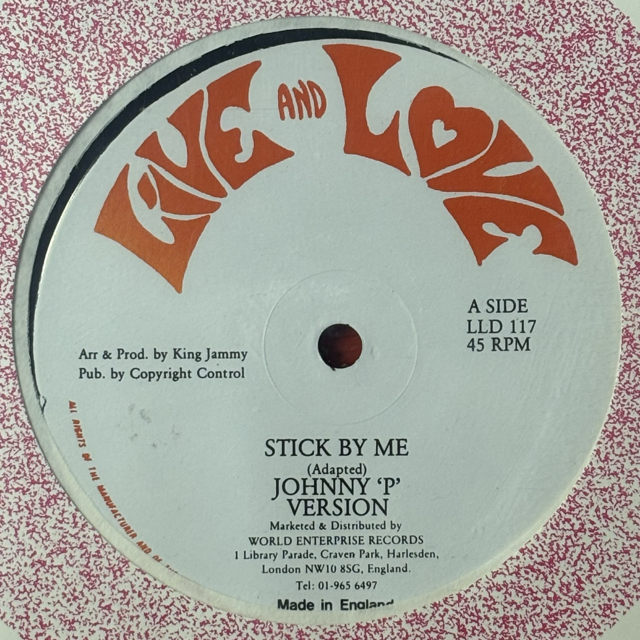 Johnny 'P'/ Tigek – Stick By Me/Bom Bastic
