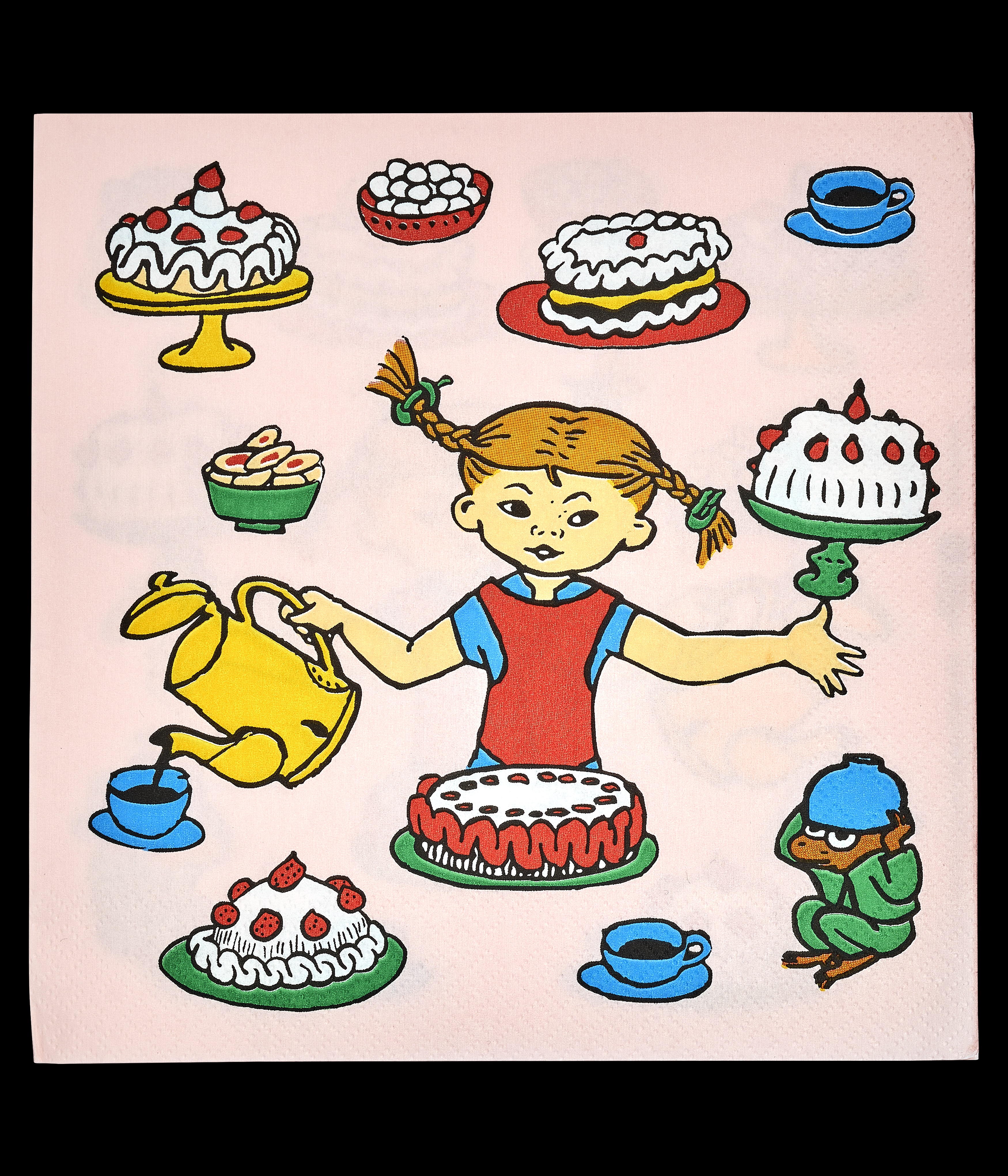 Pippi Party Dinner Napkin Pak 20pc