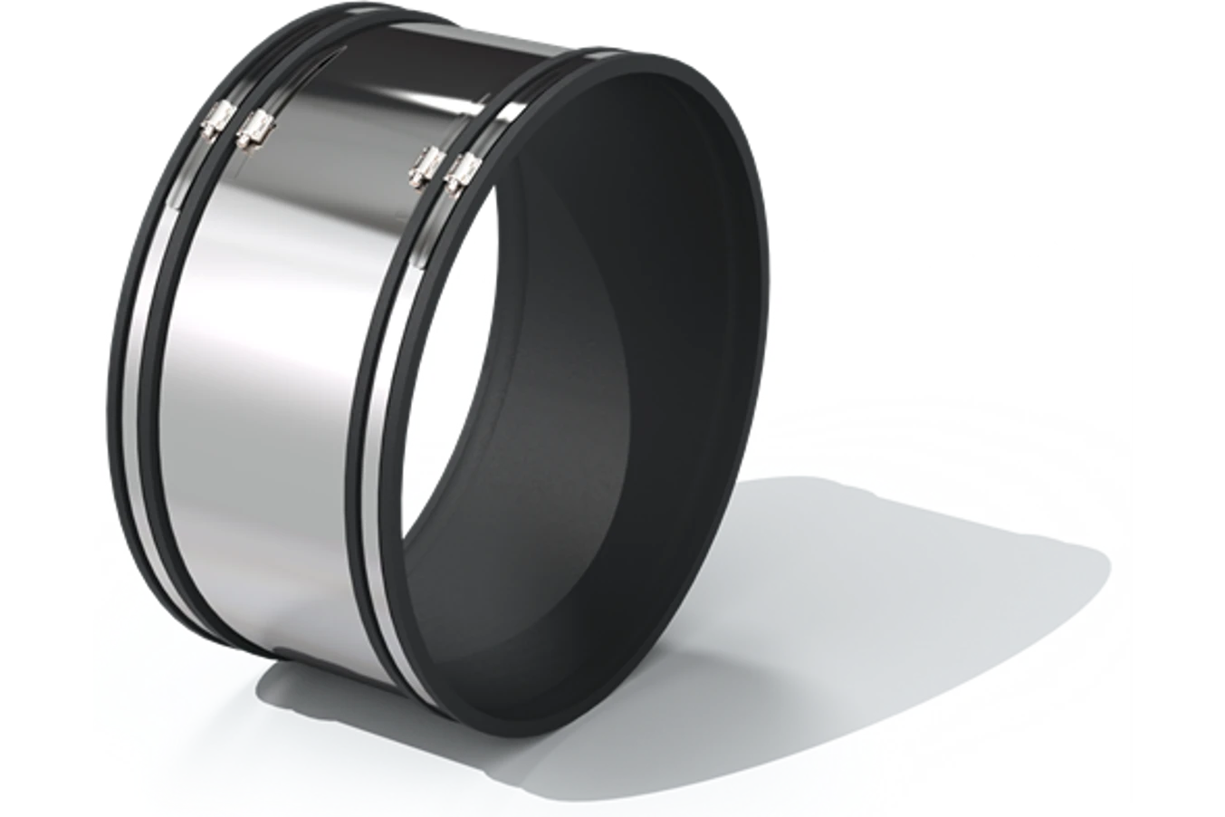 IBECO Fernco Flexseal SCW rörkoppling EPDM med stödplåt 