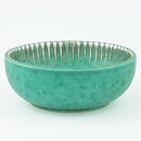 Wilhelm Kåge (Argenta 1959) Green Bowl with Silver Decor 10 cm