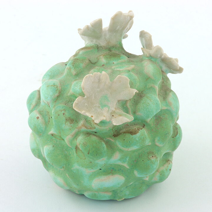 Anita Nylund (1990s) Unique Green Cactus from Own Studio 7 cm