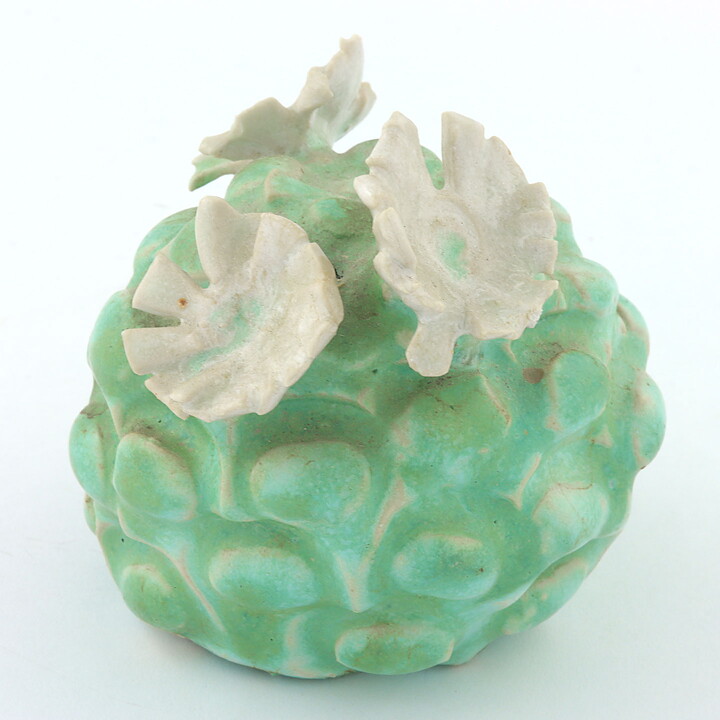 Anita Nylund (1990s) Unique Green Cactus from Own Studio 7 cm