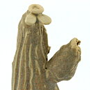Anita Nylund (1990s) Unique Brown Cactus from Own Studio 15 cm