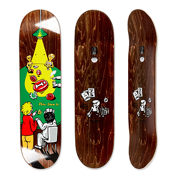 Polar Skate Co. Oskar Rozenberg Poker Face 8.125" Skateboardbräda