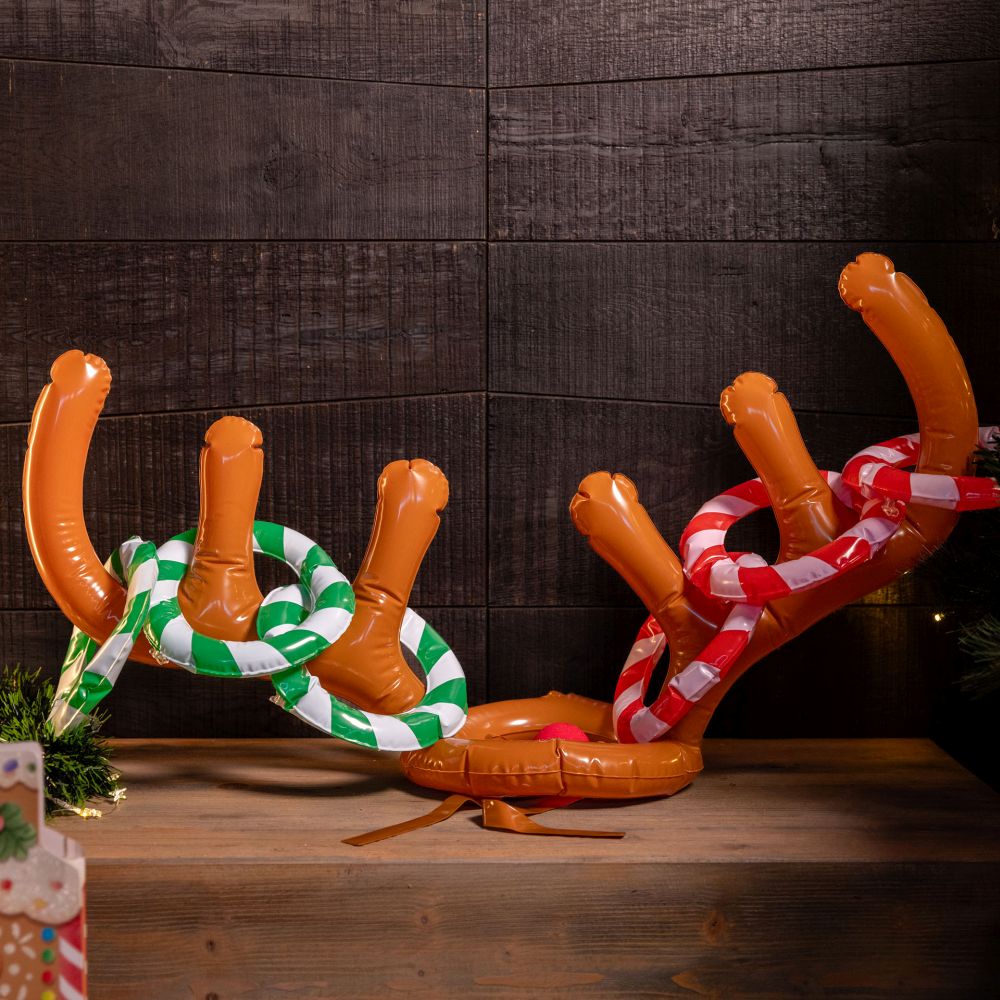 Inflatable ring toss, Reindeer - 5