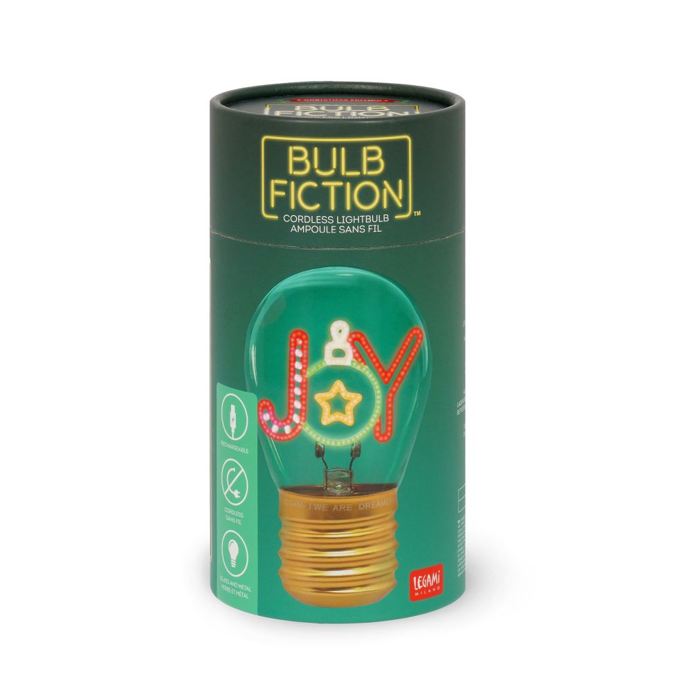 Bulb fiction, glödlampsformad bordslampa, Joy - 6