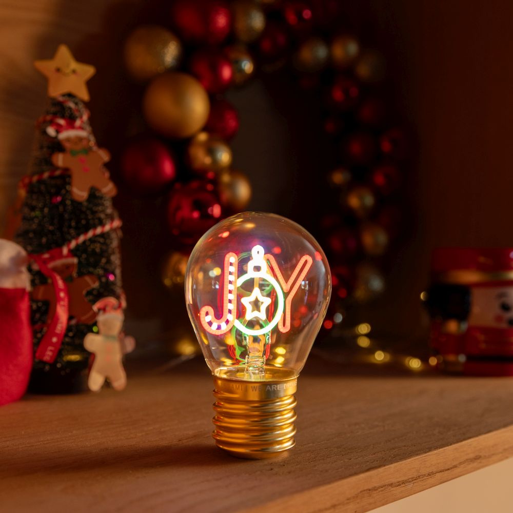 Bulb fiction, glödlampsformad bordslampa, Joy - 7