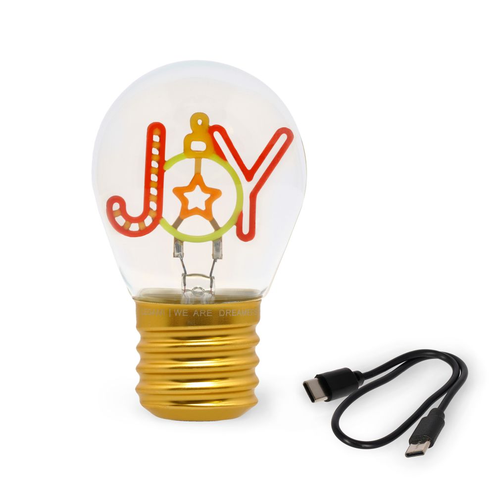 Bulb fiction, glödlampsformad bordslampa, Joy - 5