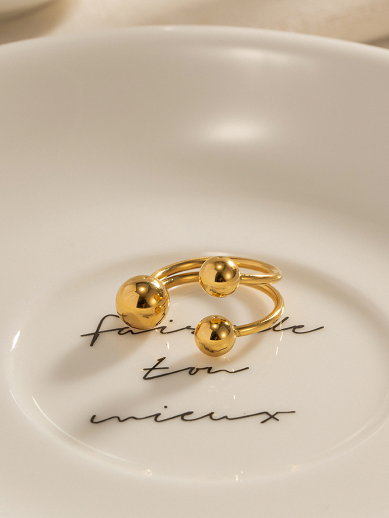 Celéste Ring Adalgonde 18K Gold - 8