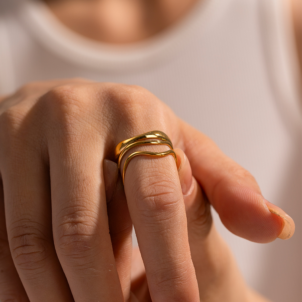 Celéste Ring Benedicta 18K Gold | Smycken | Klocktema