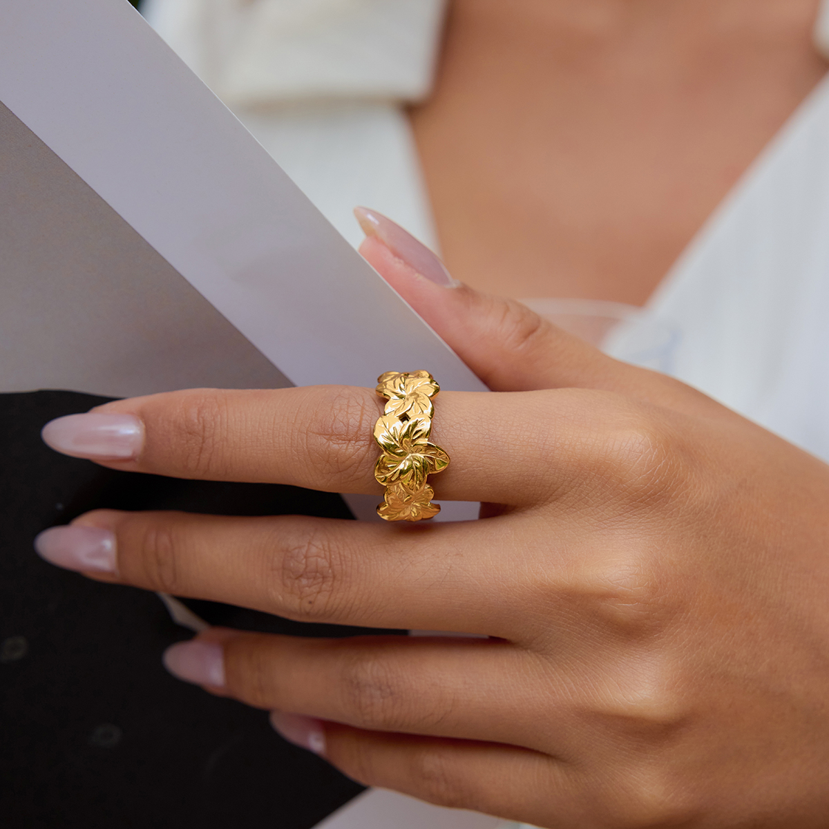 Celéste Ring Couronne 18K Gold - 9