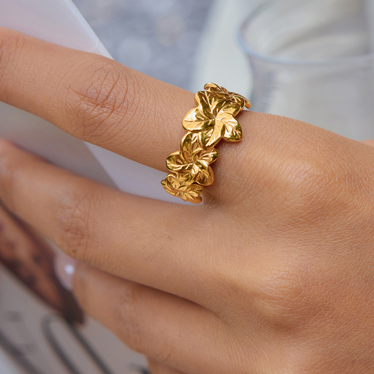 Celéste Ring Couronne 18K Gold - 14