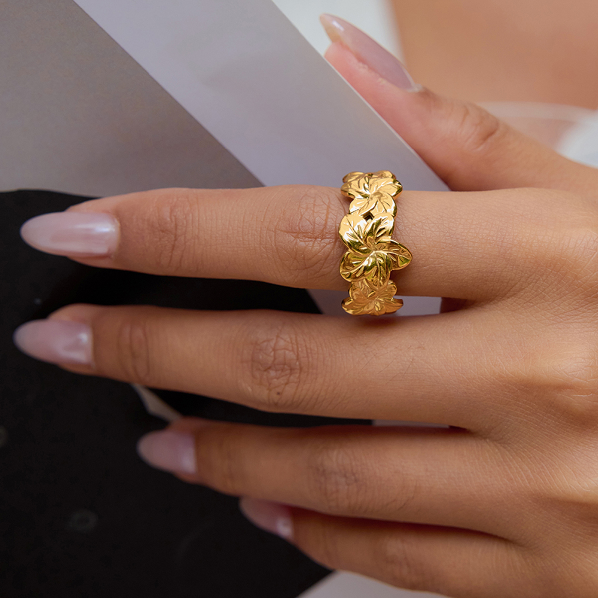 Celéste Ring Couronne 18K Gold - 12