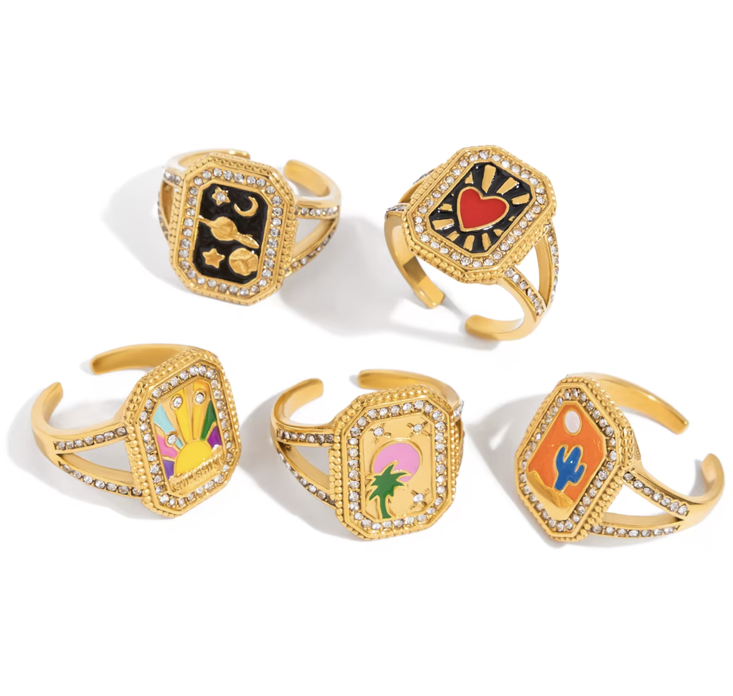Celéste Ring Eloïna 18K Gold - 4